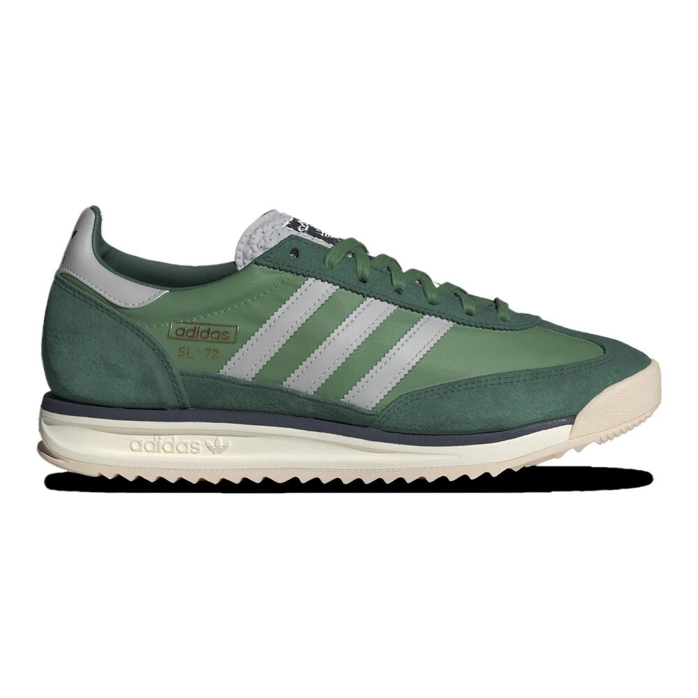 adidas Originals Men's SL 72 RS Shoes, Green/Grey, 10.5